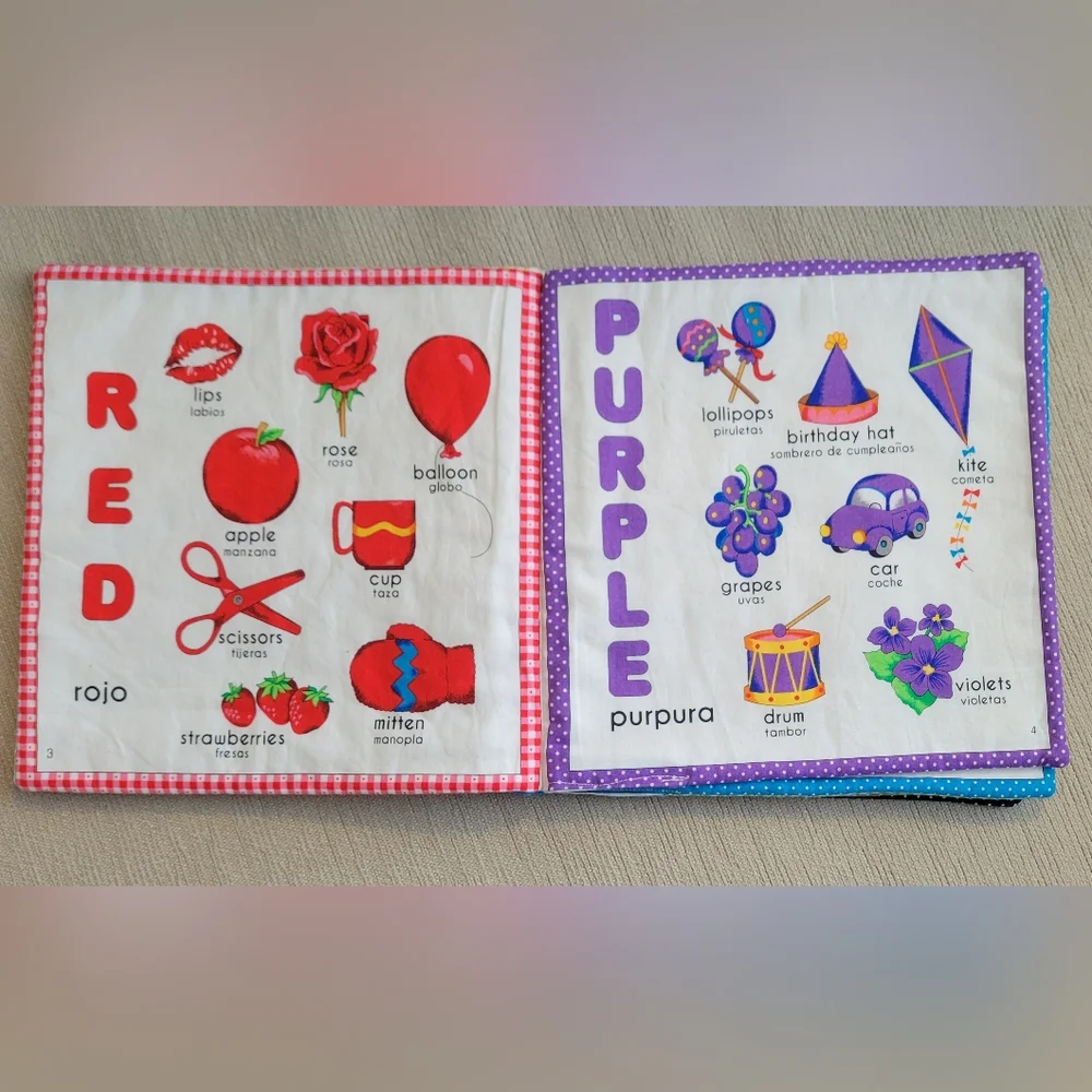 Baby books Colorful Kids Learning Book - Picture 3 of 8